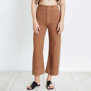 Dark Green Apiece Apart Merida Pant